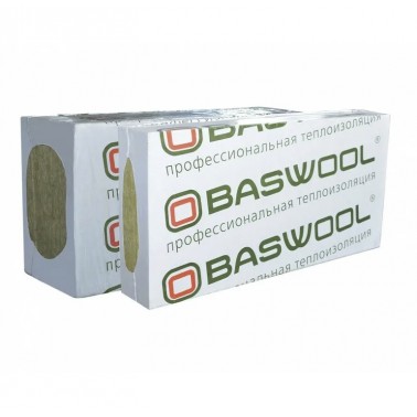 Утеплитель BASWOOL Фасад-120 плиты 1,2х0,6х0,05м 6шт. 0,216 куб