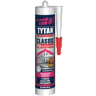 Клей монтажный Classic Fix TYTAN Professional бесцв.310мл(280мл) 62949