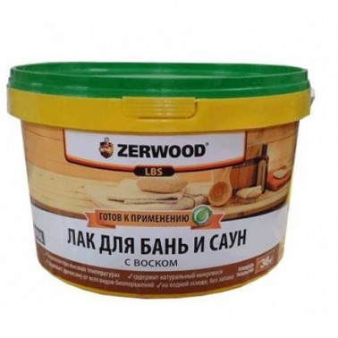 Лак ZERWOOD по дереву с воском LD (2,5кг)