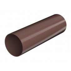 Труба водосточная 3м коричневый стандарт ВЕРАТ (D 80 мм)(125)