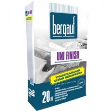 ШПАКЛЕВКА цементная Bergauf Uni Finish 20кг