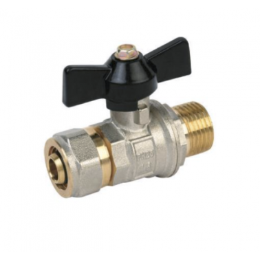 Кран шар. 1/2ш(M) - цанга d20 FR402 FRAP F252.2004  (12/72)(27173)"