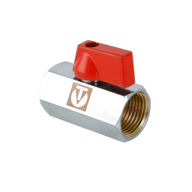 Кран шаровой MINI 1/2 внутренняя-внутренняя резьба Valtec (VT.330.N.04)"
