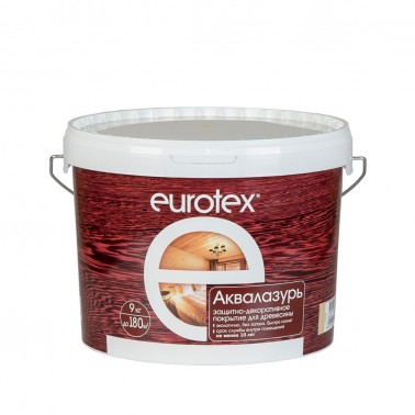 Аква-лак "EUROTEX" сосна 9,0кг