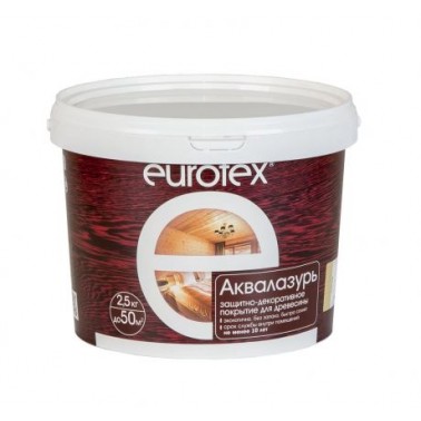 Аква-лак "EUROTEX" бесцветный 2,5кг