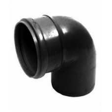 Отвод канализационный(черный) ф110*90