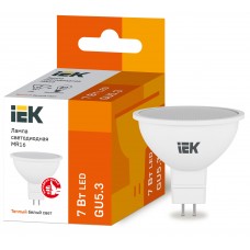 Лампа светодиодная LED  9 Вт Е27 IEK белый(8569030)