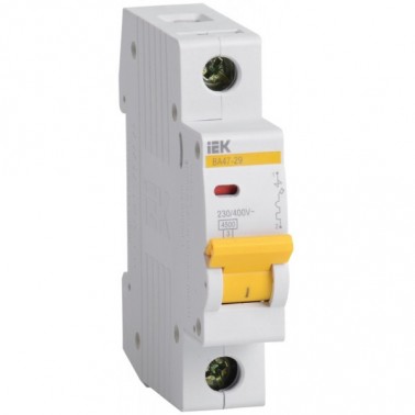 Выключатель автоматический IEK 1P-40A (VA20-1-040-C)